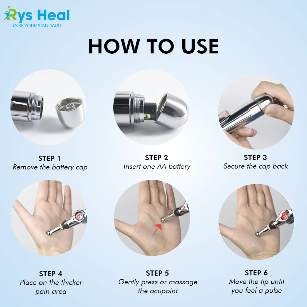 RYS™ Meridian Relief Pen – Needle-Free Acupuncture at Home