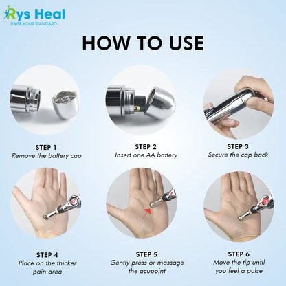 RYS™ Meridian Relief Pen – Needle-Free Acupuncture at Home